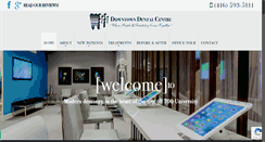 Desktop Screenshot of downtowndental.ca
